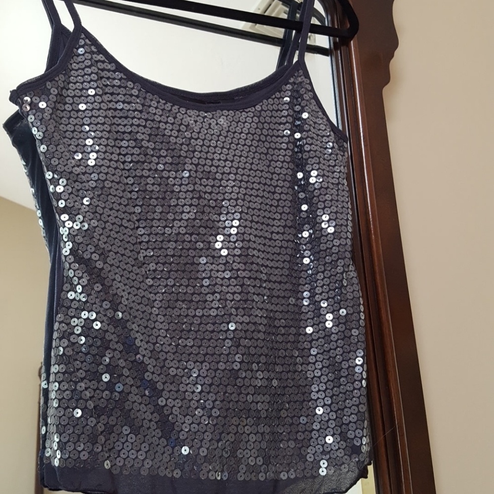 Blue/ Grey sequence cami